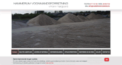 Desktop Screenshot of hammerumvognmand.dk
