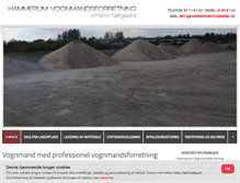 Tablet Screenshot of hammerumvognmand.dk